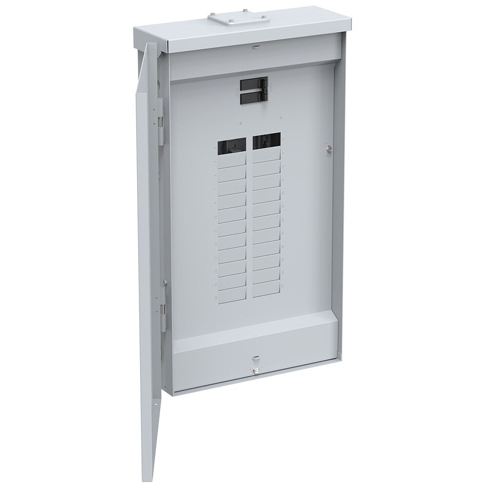 ABB ReliaHome P-Series 125-Amp 24-space load center - detail view