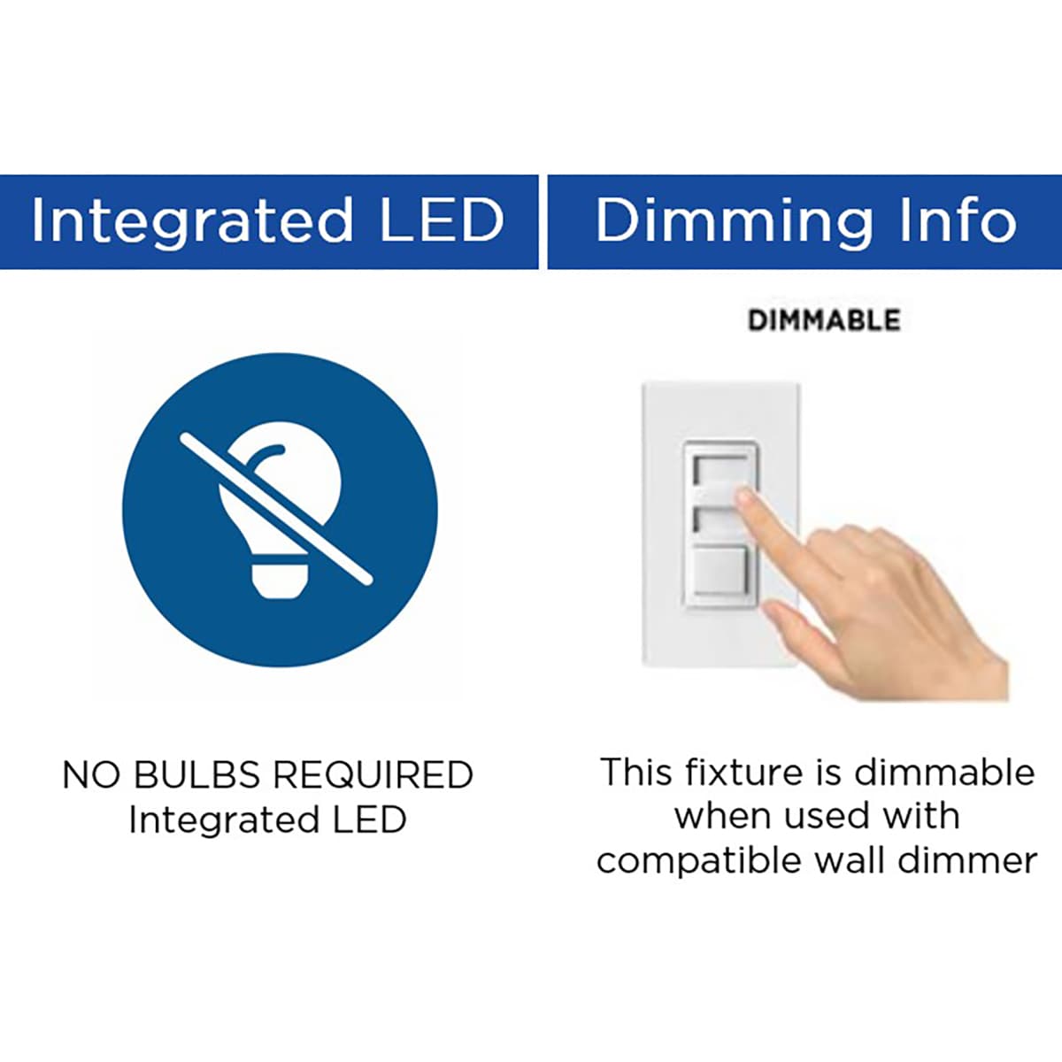 Progress Lighting LED Step Light, 1-Watt, White, Hardwired Line Voltage