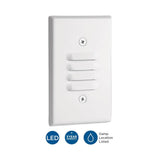 Progress Lighting LED Step Light, 1-Watt, White, Hardwired Line Voltage