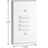 Progress Lighting LED Step Light, 1-Watt, White, Hardwired Line Voltage