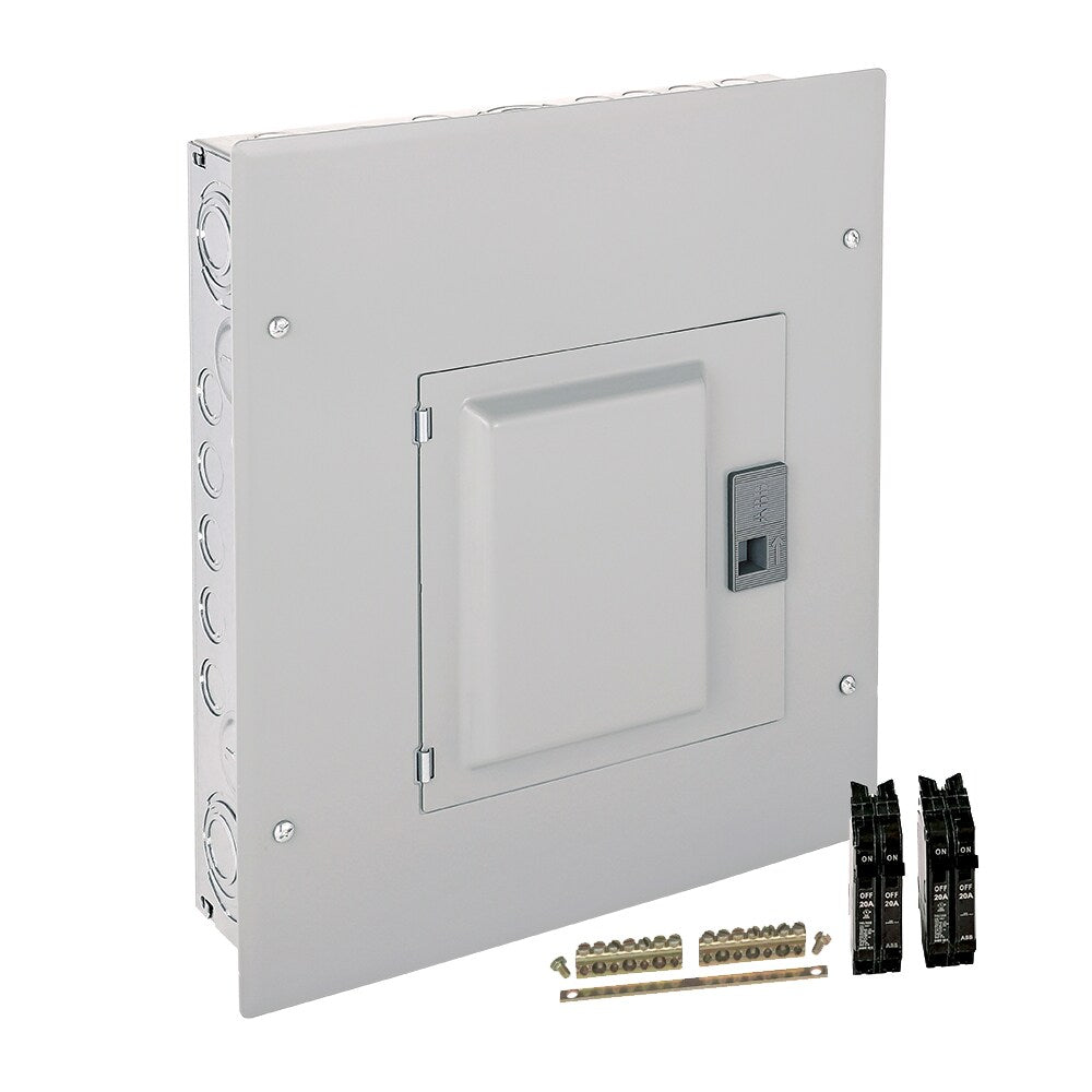 ABB ReliaHome T-Series 125-Amp 12-space load center - label view