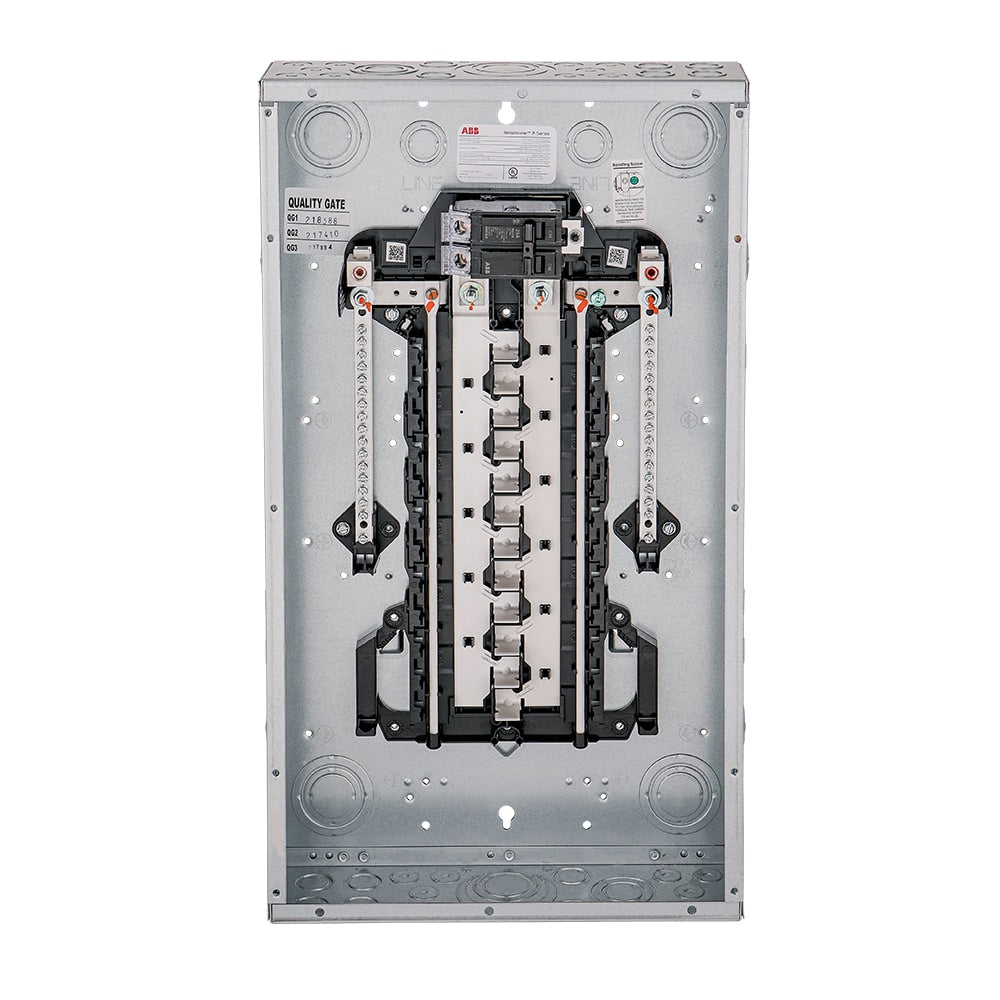 ABB ReliaHome P-Series 125-Amp 24-space load center - detail view