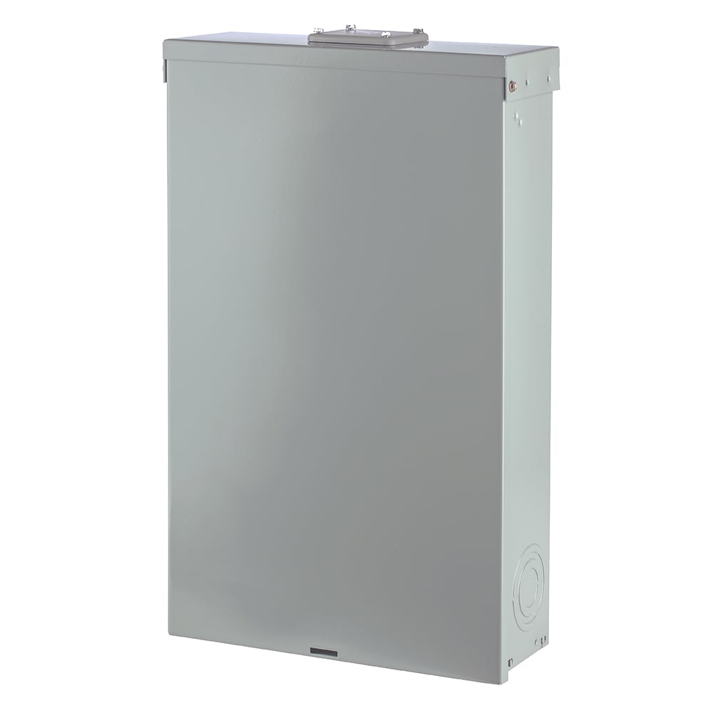 ABB ReliaHome T-Series 125-Amp 8-space load center - installed context