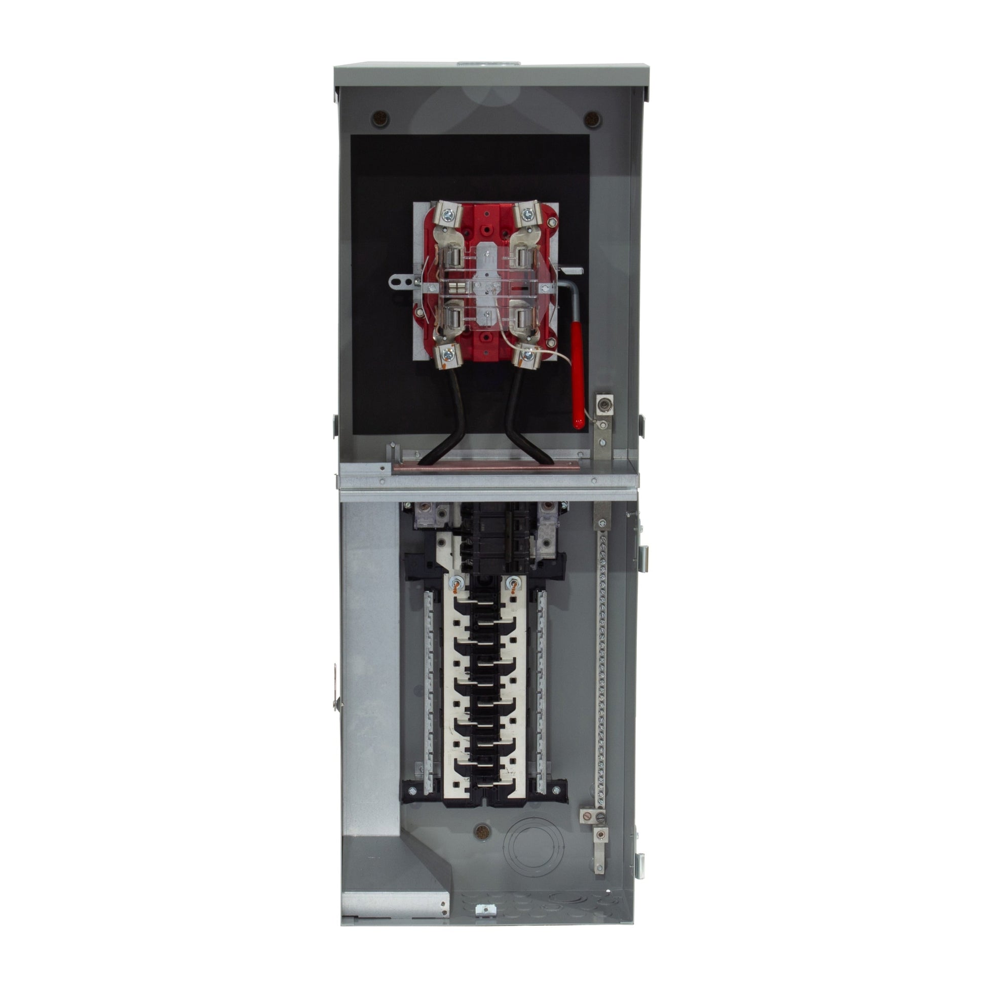 ABB ReliaHome 200-Amp 20-space load center - detail view