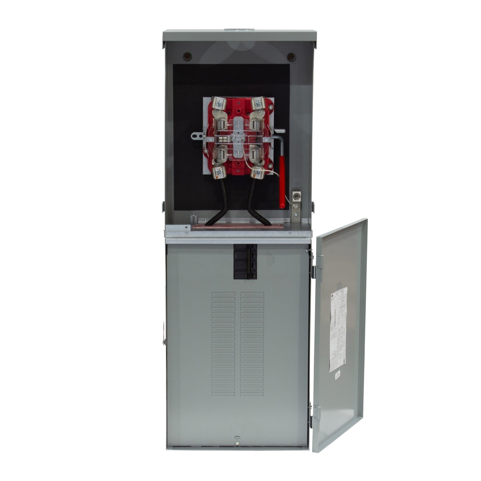 ABB ReliaHome 200-Amp 20-space load center - label view