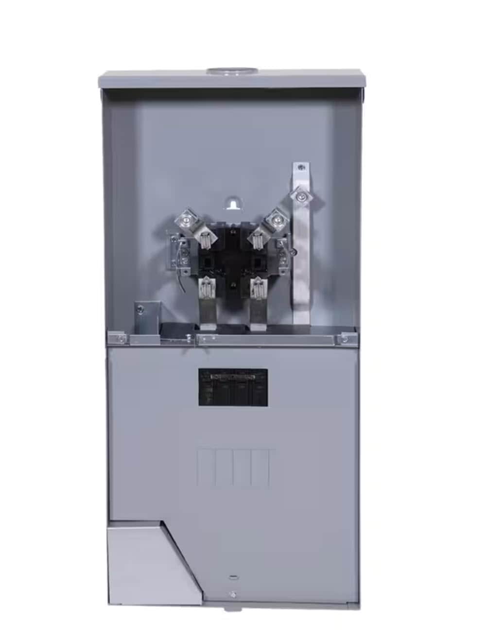 ABB ReliaHome 200-Amp 4-space load center - side view