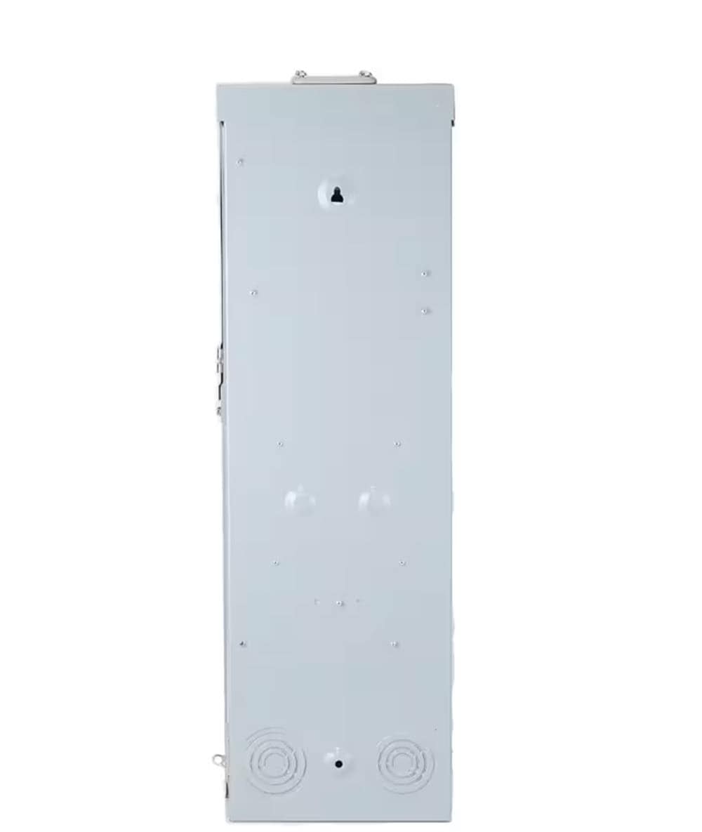 Midwest Compatible with ABB and GE THQL, THHQL Standard, Pigtail AFCI, GFCI and DFCI breakers 200-Amp 4-space load center - detail view