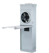 Midwest Compatible with ABB and GE THQL, THHQL Standard, Pigtail AFCI, GFCI and DFCI breakers 200-Amp 4-space load center - angle view