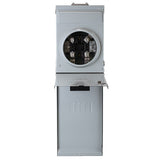 Midwest Compatible with ABB and GE THQL, THHQL Standard, Pigtail AFCI, GFCI and DFCI breakers 200-Amp 4-space load center - interior view