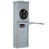 Midwest Compatible with ABB and GE THQL, THHQL Standard, Pigtail AFCI, GFCI and DFCI breakers 200-Amp 4-space load center - front view