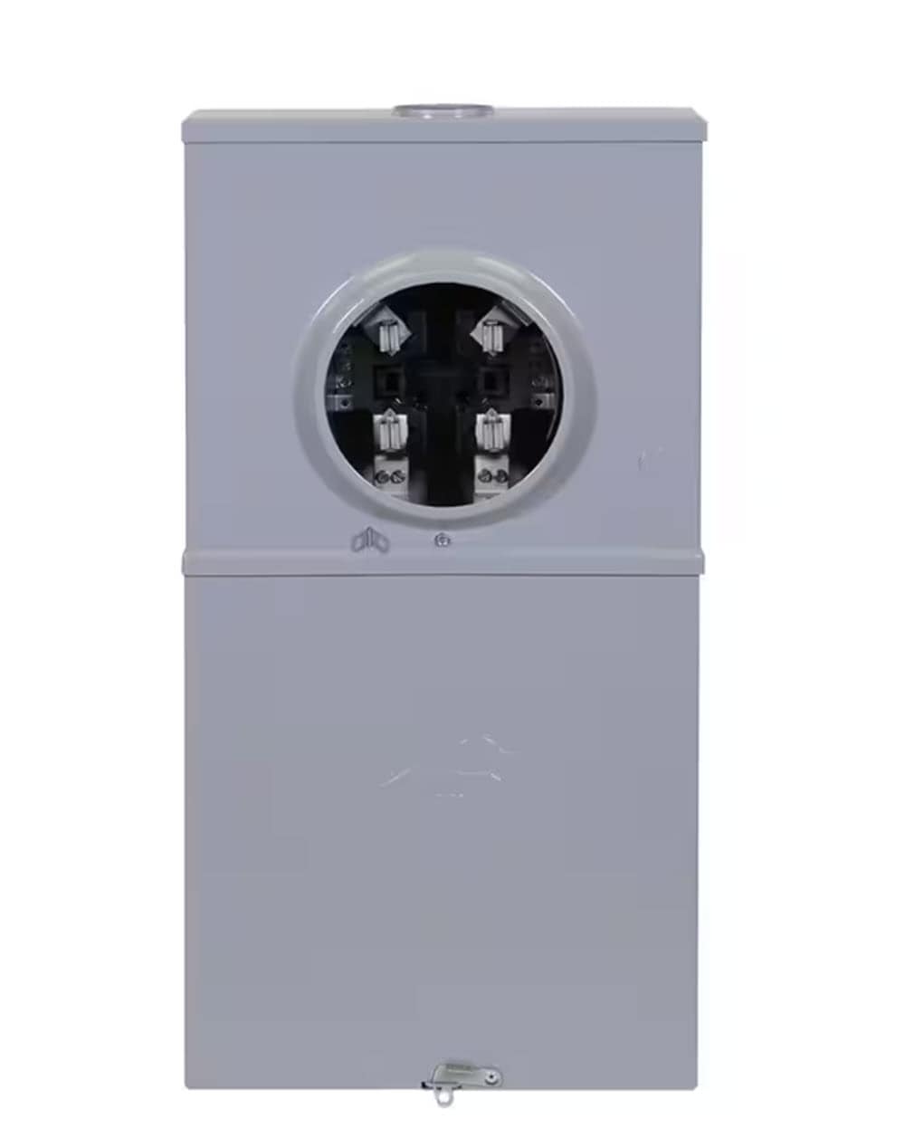 Midwest Compatible with ABB and GE THQL, THHQL Standard, Pigtail AFCI, GFCI and DFCI breakers 200-Amp 4-space load center - front view