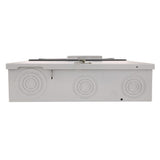 Midwest Compatible with ABB and GE THQL, THHQL Standard, Pigtail AFCI, GFCI and DFCI breakers 200-Amp 4-space load center - box view