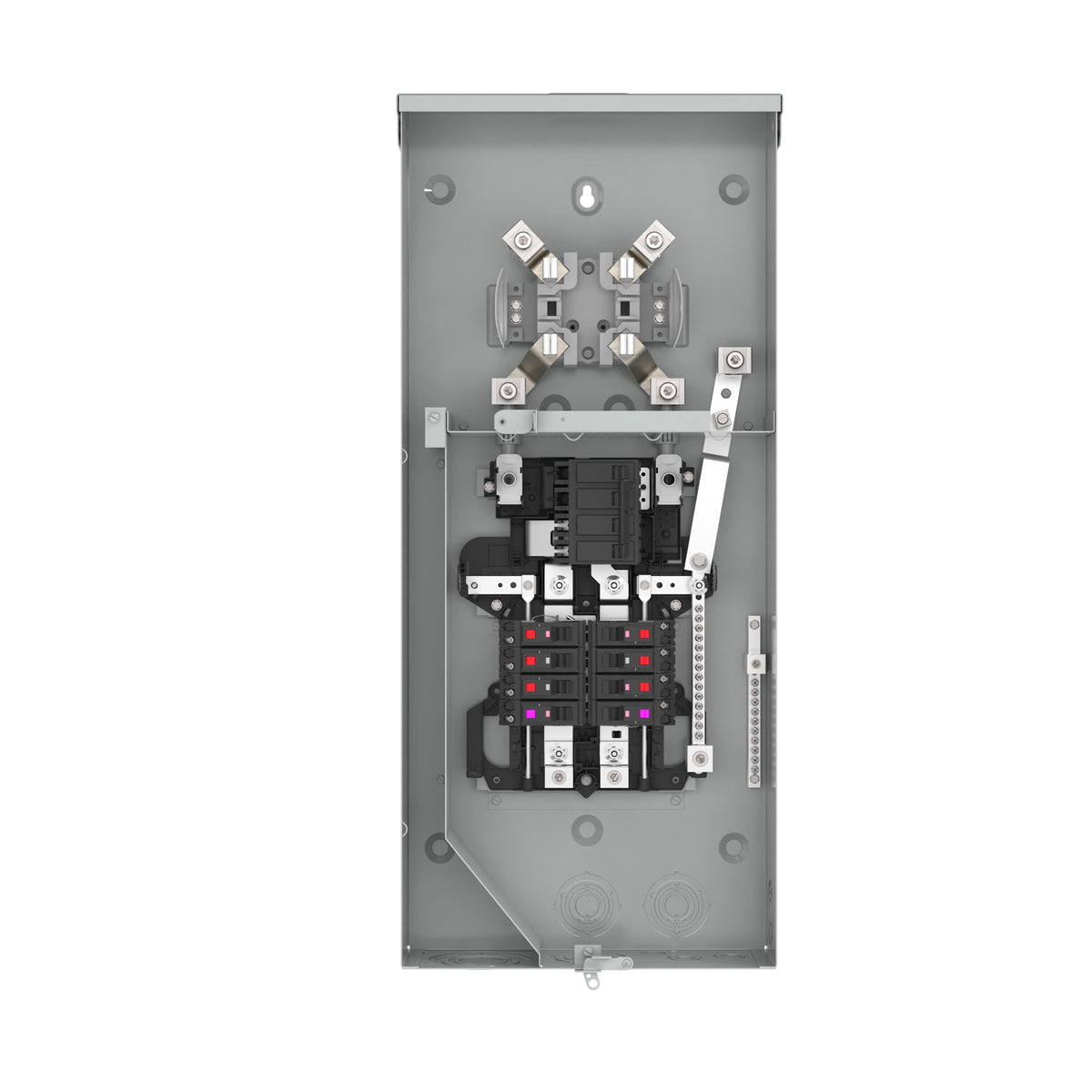 ABB ReliaHome 150-Amp 8-space load center - side view