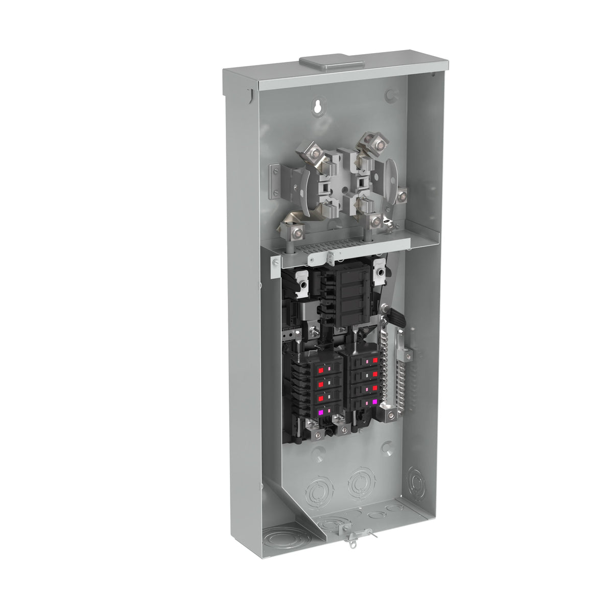 ABB ReliaHome 150-Amp 8-space load center - detail view