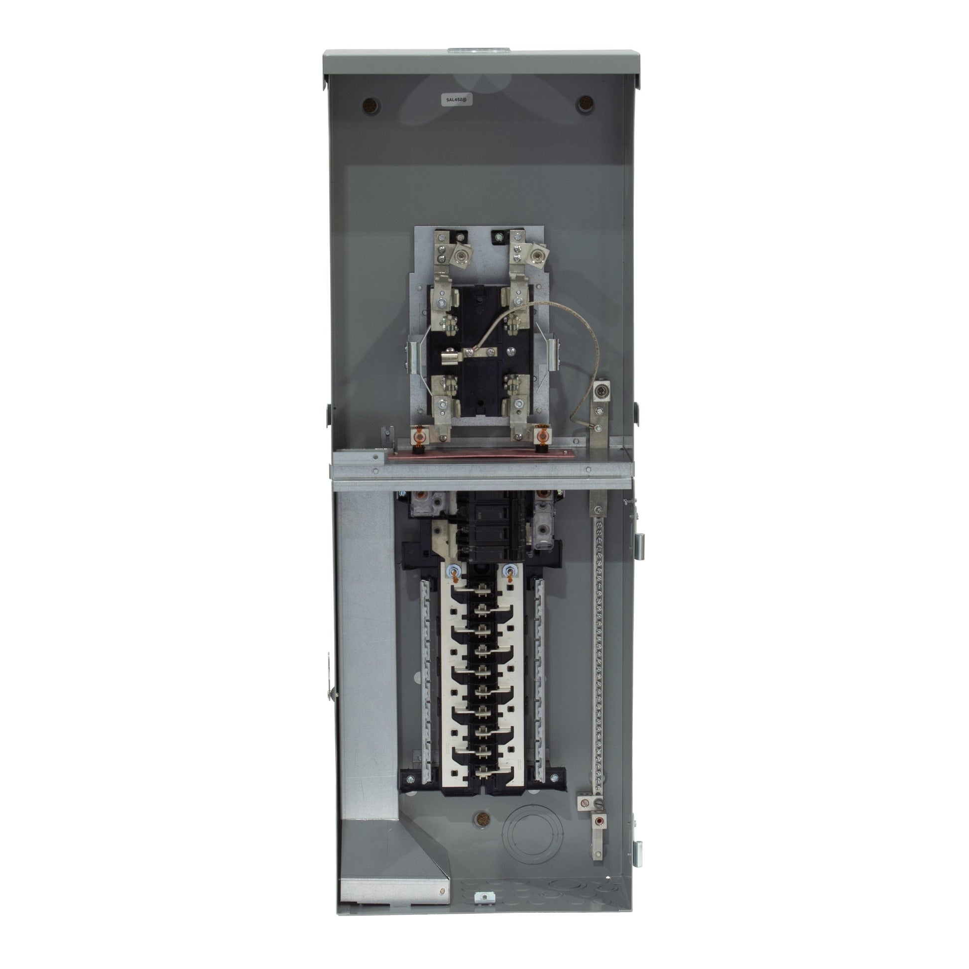 ABB ReliaHome 200-Amp 20-space load center - label view
