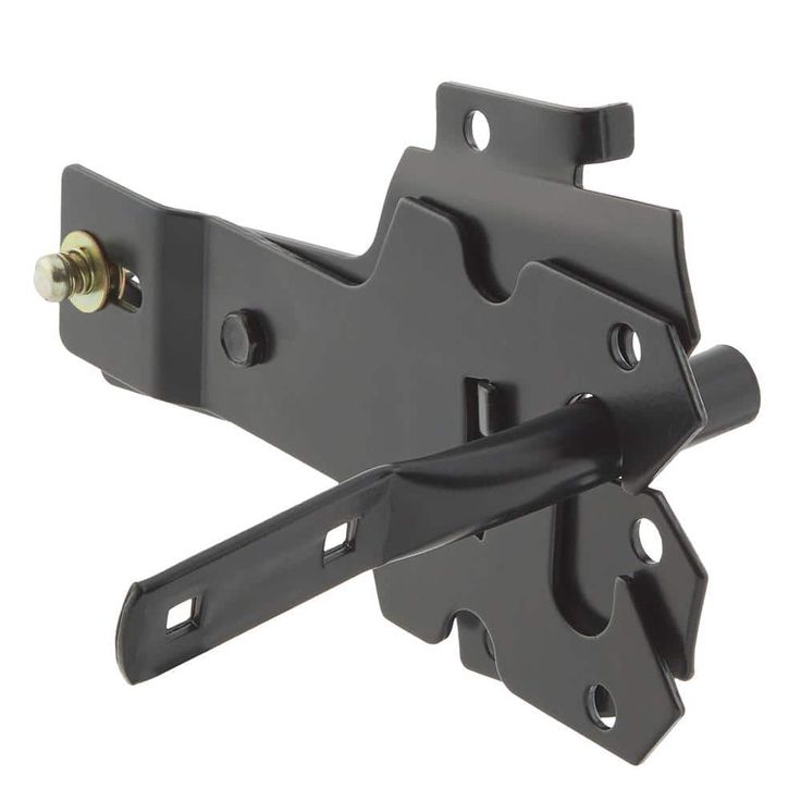 Everbilt Black Deluxe Post Latch