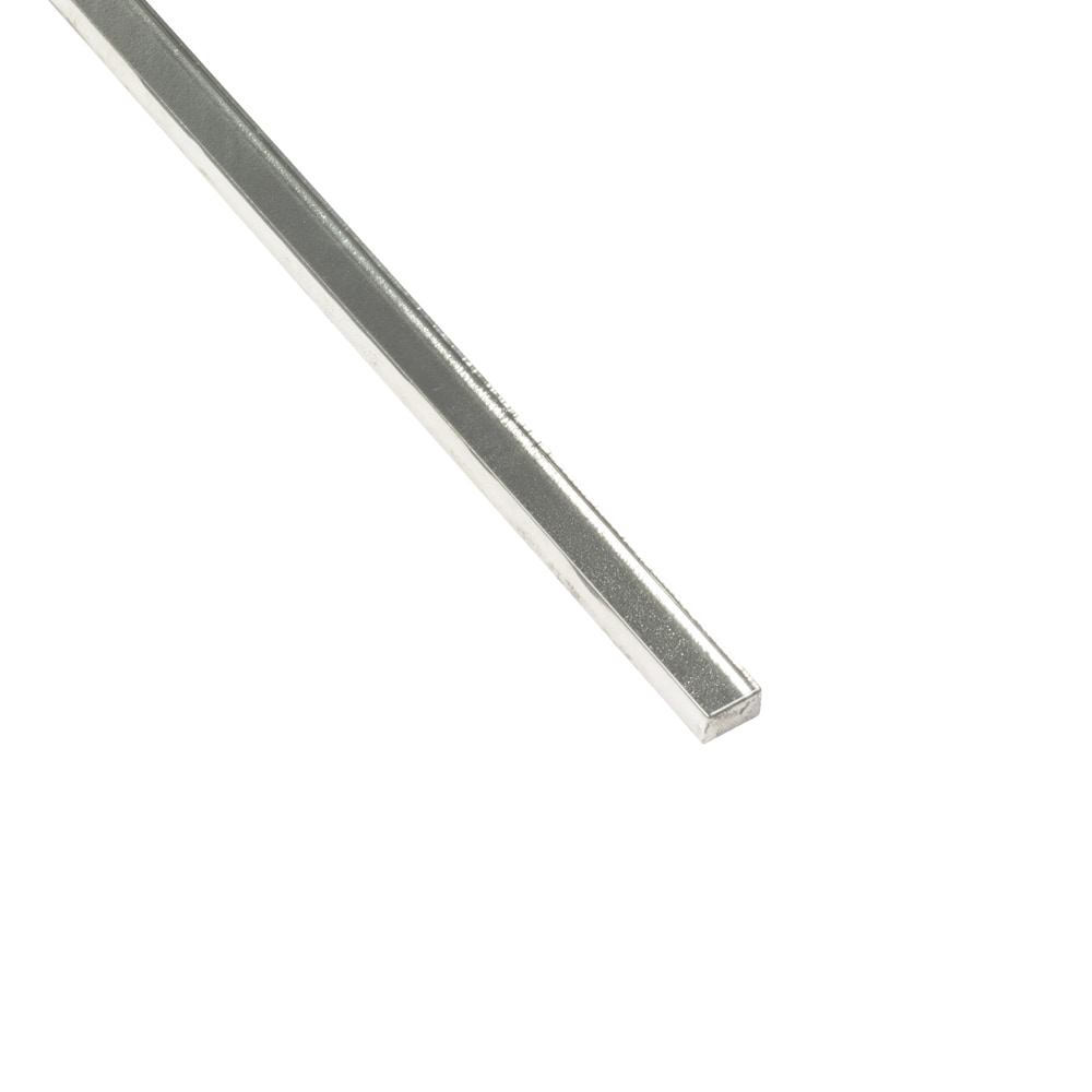Elida Ceramica Silver 12-in x 12-in Glass Pencil Liner Tile