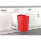 Rev-A-Shelf 35-Quart Plastic Pull Out Trash Can
