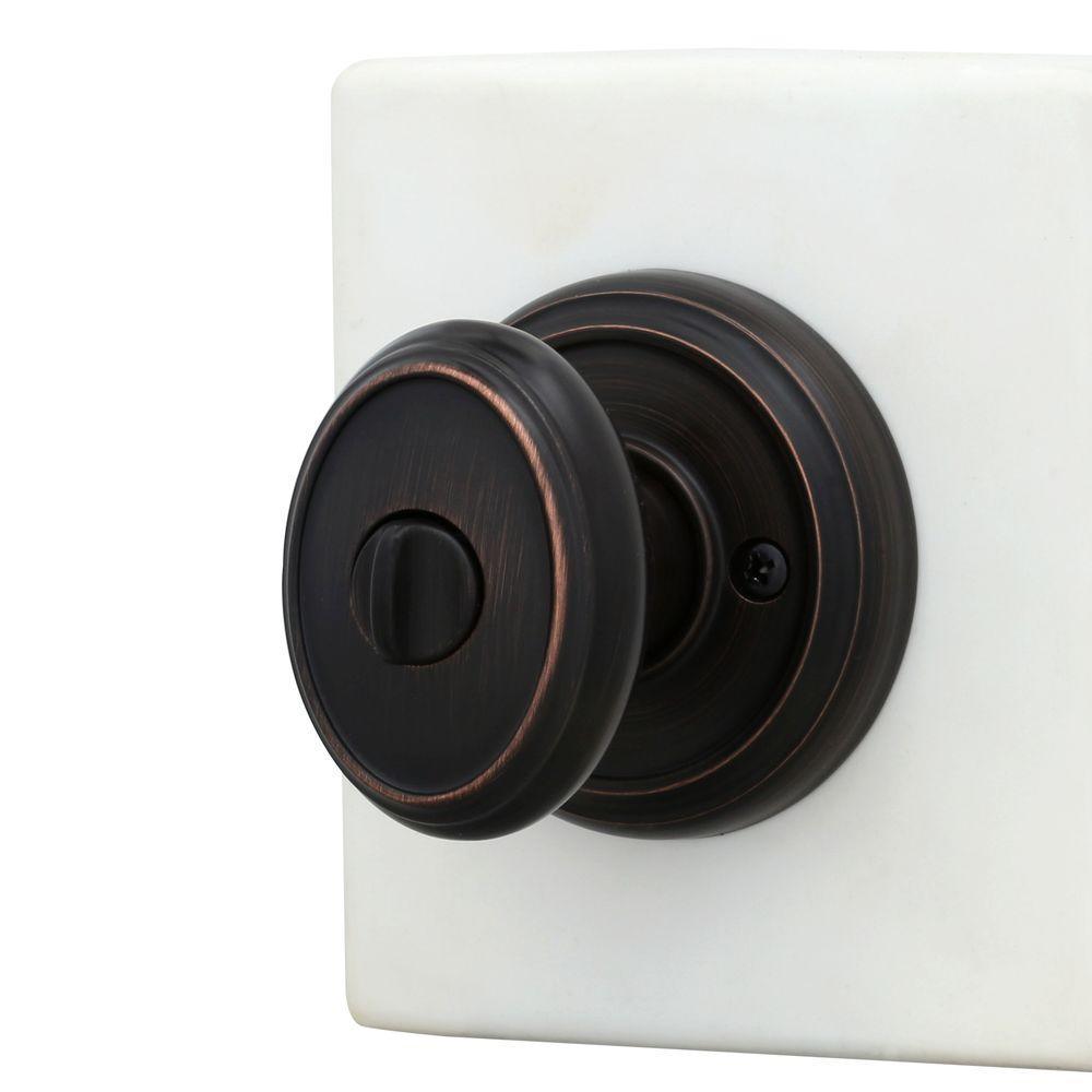 Prestige Carnaby Venetian Bronze Bed/Bath Door Knob (4-Pack) - Super Arbor