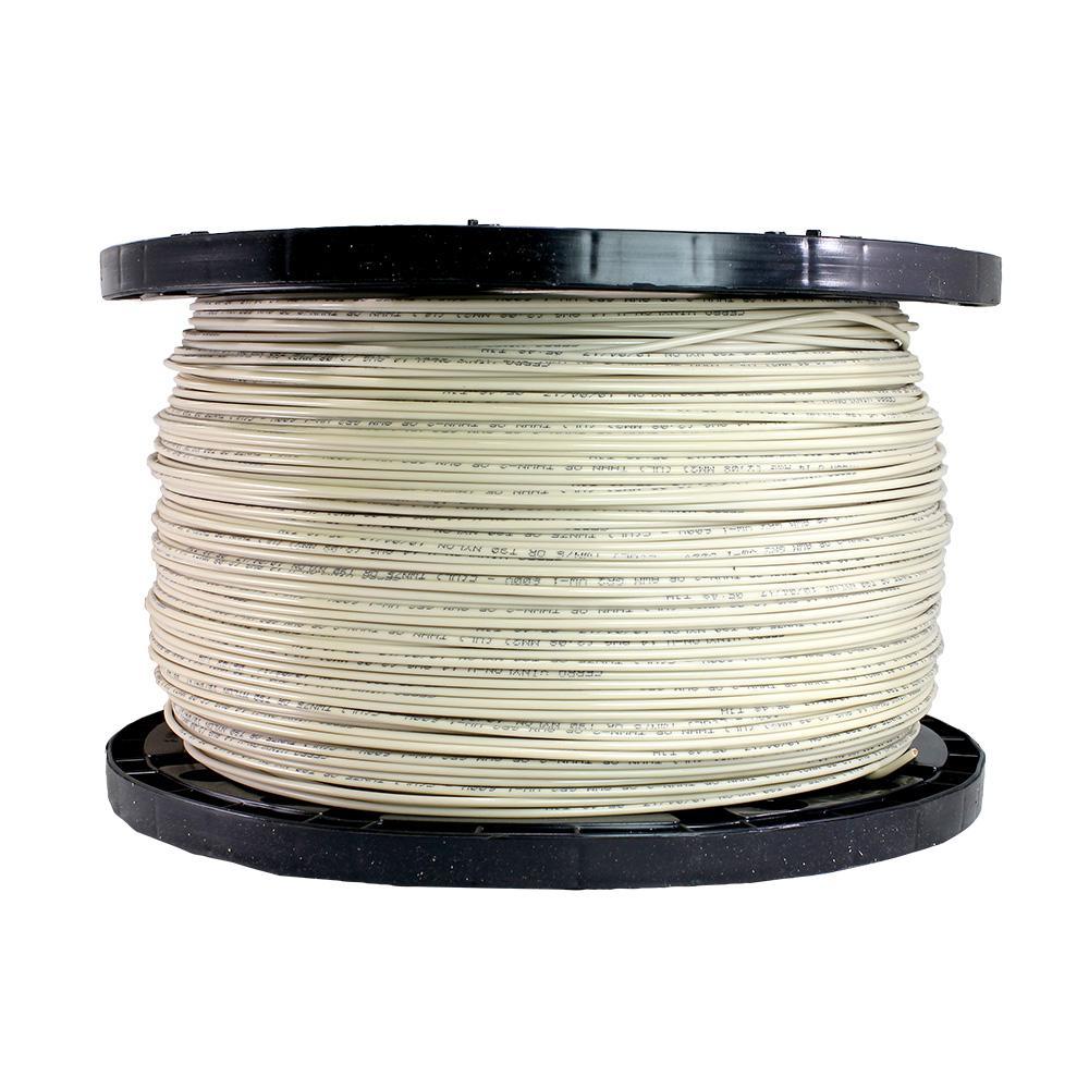 500 ft. 14/1 White Solid THHN Wire - Super Arbor