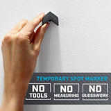 3M Claw Silver Drywall Picture Hanger, 15 lb, 1 Pack