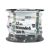 250 ft. 12-3 Black, White and Green Cabled Stranded THHN Cable - Super Arbor