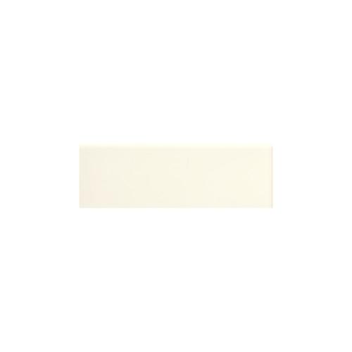 American Olean Bright White Ceramic Bullnose Tile (2-in x 6-in) - Super Arbor