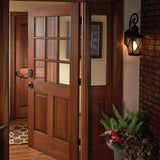 Camelot Aged Bronze Connect Z-Wave Plus Smart Deadbolt and Camelot Handleset with Accent Lever with Camelot Trim - Super Arbor