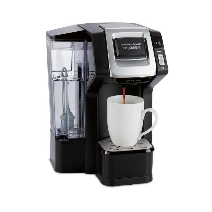 Connected FlexBrew 1-Cup Single Serve Black Coffeemaker with HB Connect App