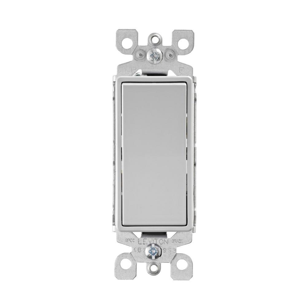 Decora 15 Amp 3-Way Specialty Light Switch, White (10-Pack) - Super Arbor