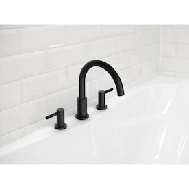 Jacuzzi Duncan 2-Handle Deck Mount Roman Bathtub Faucet (Valve Included) - Super Arbor