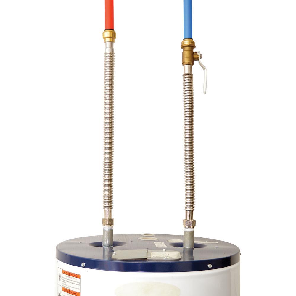 3/4 in. x 3/4 in. FIP Water Heater Connection Kit - Super Arbor