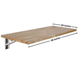 Sparrow Peak 48-in W x 20-in H Hardwood Work Bench