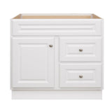 Hampton 30 in. W x 21 in. D x 33.5 in. H Bathroom Vanity Cabinet Only in Cognac