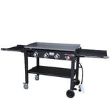 Blue Rhino Razor Black/Powder Coated 4 Liquid Propane Gas Grill