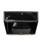 12 in. x 13.25 in. x 26 in. Gloss Black Steel Trailer Tongue Truck Tool Box - Super Arbor