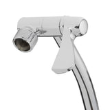 Valspar AquaSource 0.5-in Chrome Adjustable Shower Arm, 8.95-in Length