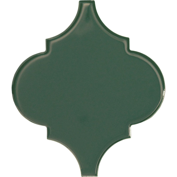 Daltile Mythology Cyclade 5-in x 5-in Glossy Ceramic Handcrafted look Arabesque Wall Tile product image