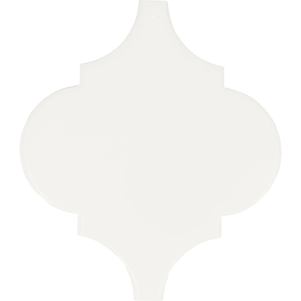 Daltile Mythology Santorini 5-in x 5-in Glossy Ceramic Handcrafted look Arabesque Wall Tile product image