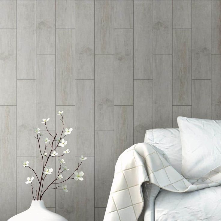 MSI Madeira Bianco 6 in. x 24 in. Matte Ceramic Floor and Wall Tile (17 sq. ft. / case)