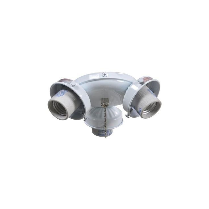 Brookhurst 52 in. White Ceiling Fan Replacement Light Kit