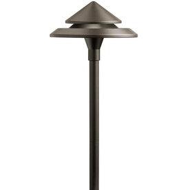 Kichler 3-Watt Olde Bronze Low Voltage Hardwired LED Path Light - Hardwarestore Delivery