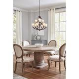 Kichler Layla 9-Light Brushed Nickel Modern/Contemporary Chandelier - Super Arbor