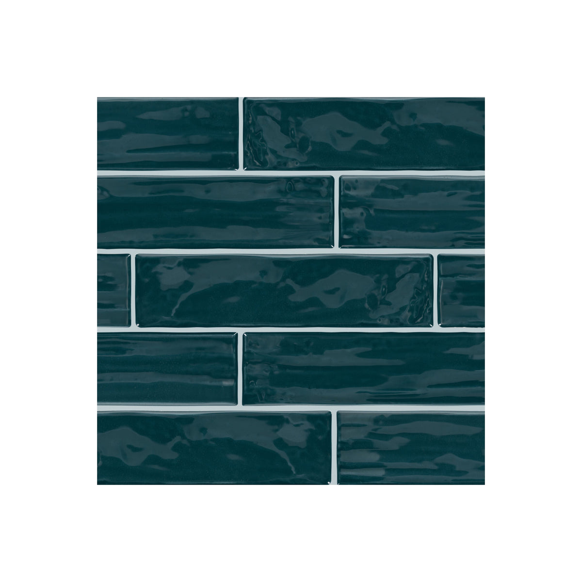 Daltile Artcrafted Tide 3-in x 12-in Glossy Ceramic Handcrafted look Wall Tile product image