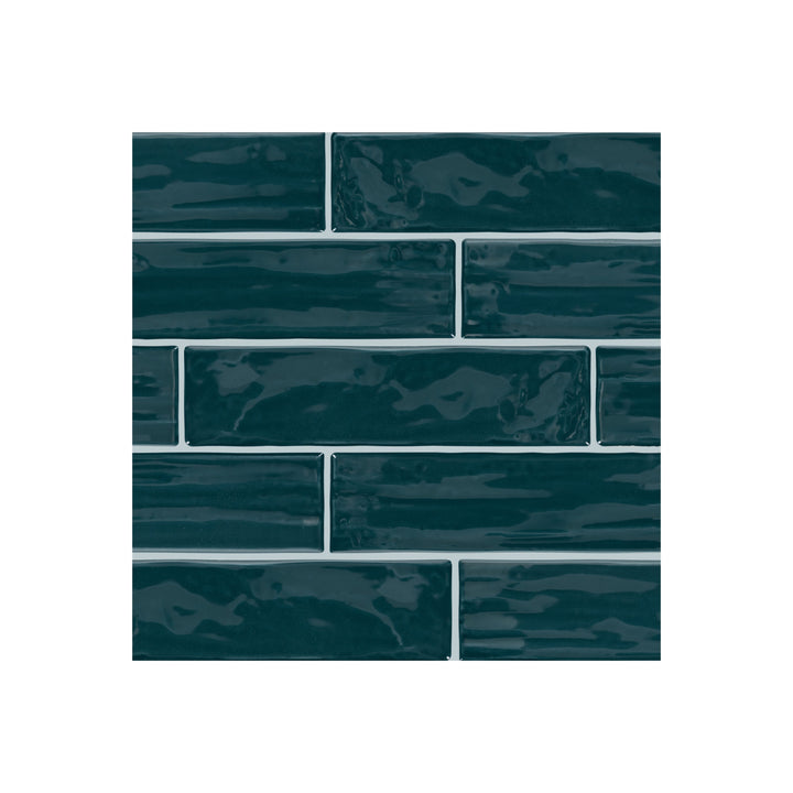 Daltile Artcrafted Tide 3-in x 12-in Glossy Ceramic Handcrafted look Wall Tile product image
