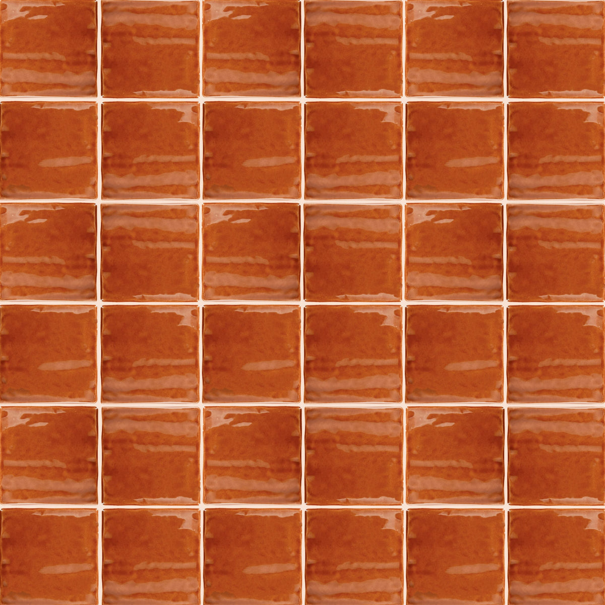 Daltile Artcrafted Cotto 4-in x 4-in Glossy Ceramic Handcrafted look Wall Tile product image