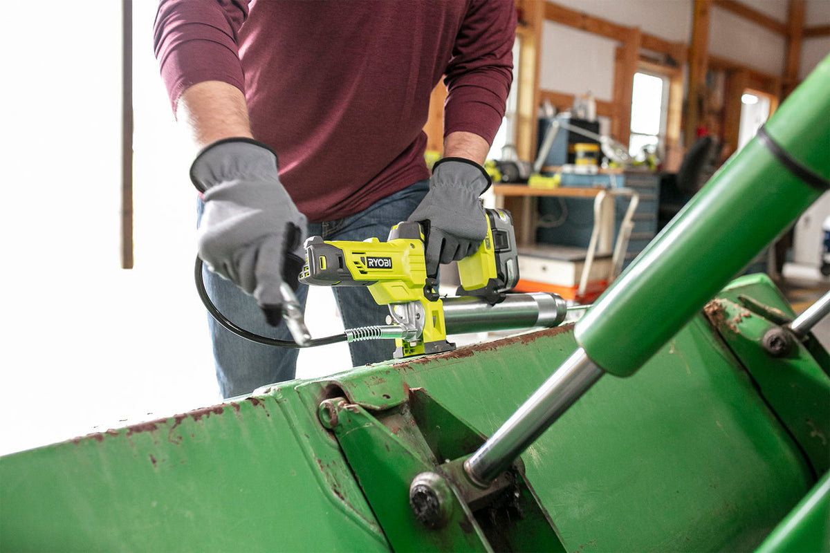 RYOBI 18-Volt ONE+ Grease Gun (Tool-Only)
