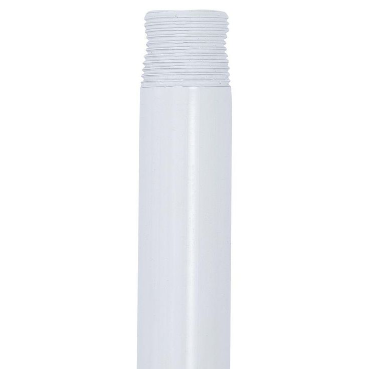 6 in. White Replacement Downrod