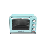 6-Slice/26 l Blue Retro Toaster Oven