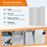 Agfabric Industrial Roof Waterproof Tape, Silver Roll Roofing, 0.98-ft W x 32.81-ft L (32.3-sq ft)